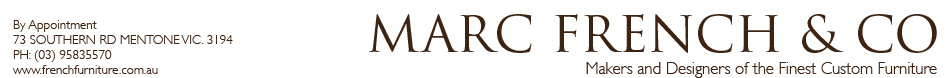 Marc French & Co. 73 Southern Rd. Mentone Victoria Australia